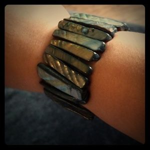 Dark Mother Pearl shell Bracelet 💝